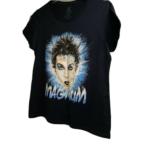 TeeFury Mashup Blue Graphic T-Shirt XXXL 3XL Stretch Preshrunk Cotton Unisex New - Picture 3 of 5